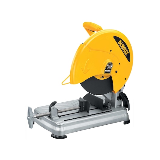 Chop Saw with QUIK-CHANGE™ Keyless Blade Change System being shown facing south-east