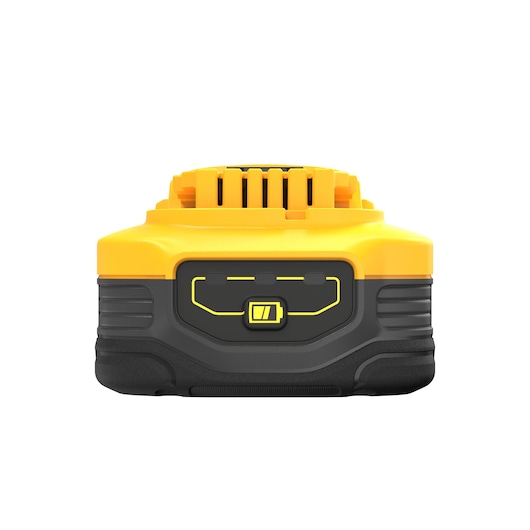Rear view of 5Ah Powerstack battery