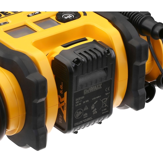 Luftpump 12V/18V - (230V med adapter)