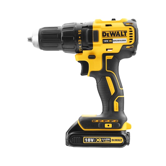18V XR KOMPAKT BORR/-SKRUVDRAGARE, 2 X 1.5Ah