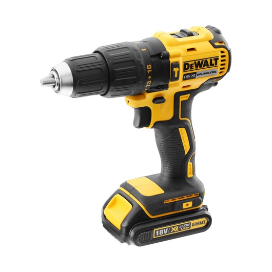 18V XR KOMPAKT SLAGBORRMASKIN/SKRUVDRAGARE, 2 X 1.5Ah