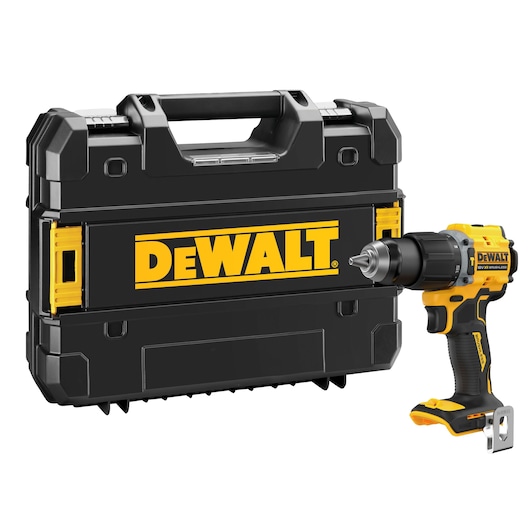 18V XR Brushless Compact Hammer Drill Driver and tstak