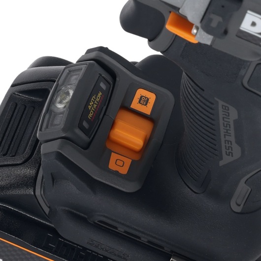 DEWALT/McLaren Drill Driver close up of LED light
