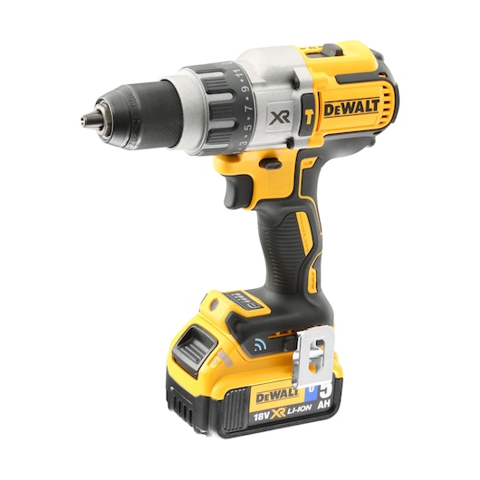 Borr-/Skruvdragare m slag 18V XR XR Tool Connect  - 2 X 5Ah