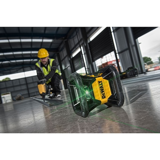 18V Roterande laser - grön