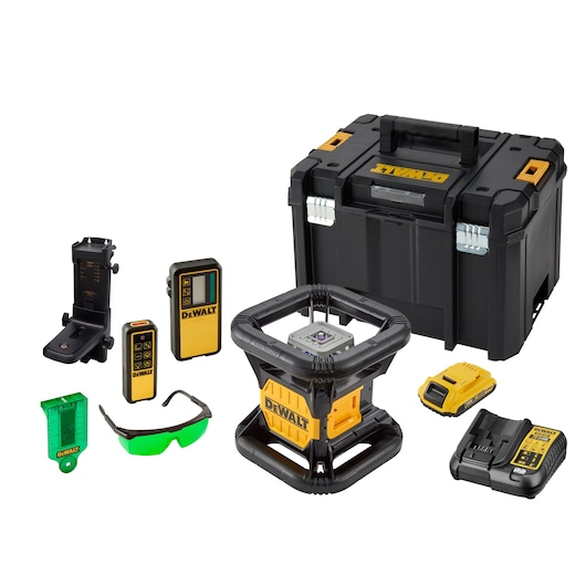 18V Roterande laser - grön