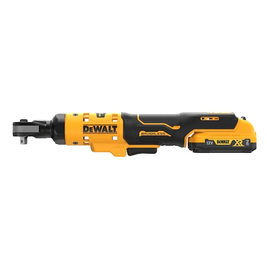12V XR 1/4" Spärrskaft med 1x 2.0Ah batteri och laddare