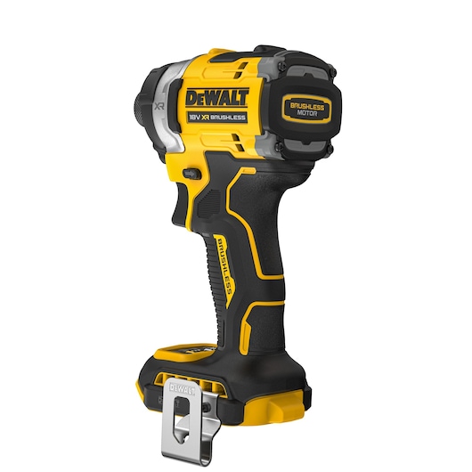18V XR 4 Speed Premium Impact Driver Naked view from back of tool