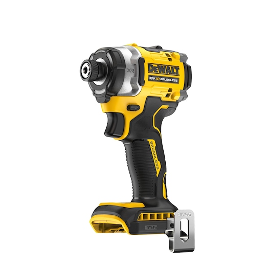 18V XR 4 Speed Premium Impact Driver Supplied Naked in TSTAK ¾ right view