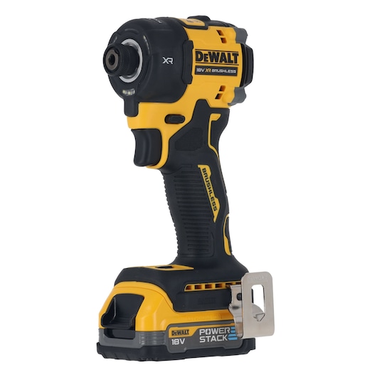 18V XR Brushless Impact Driver with Powerstack battery