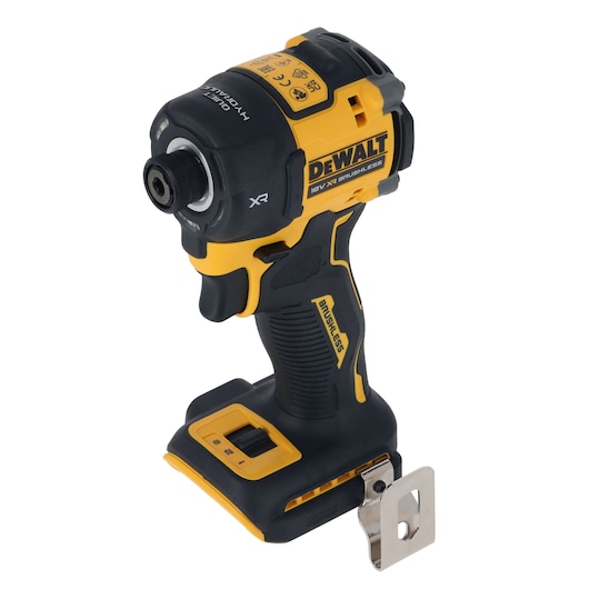 Front view of 18V XR Brushless Impact Driver bare unit