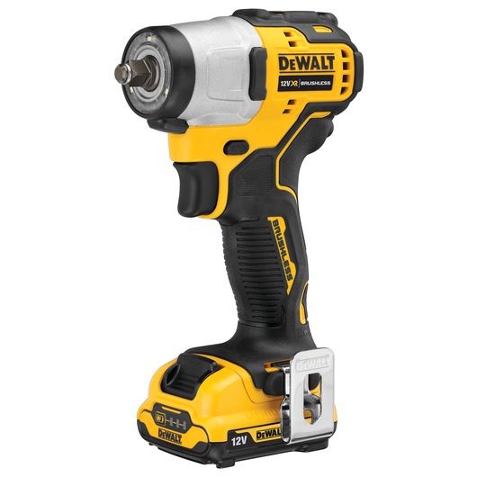 Mutterdragare kompakt 12V 3/8", 2x 2,0 Ah