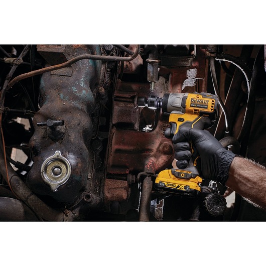 Mutterdragare kompakt 12V 3/8", 2x 2,0 Ah