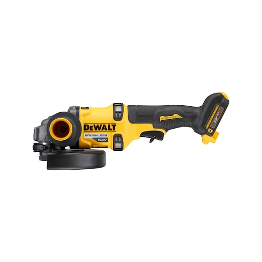 54V XR FLEXVOLT 180mm Vinkelslip utan batteri och laddare