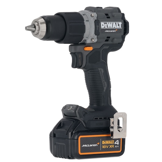 DEWALT/McLaren Drill Driver with 18V XR 4Ah battery as featured in kit