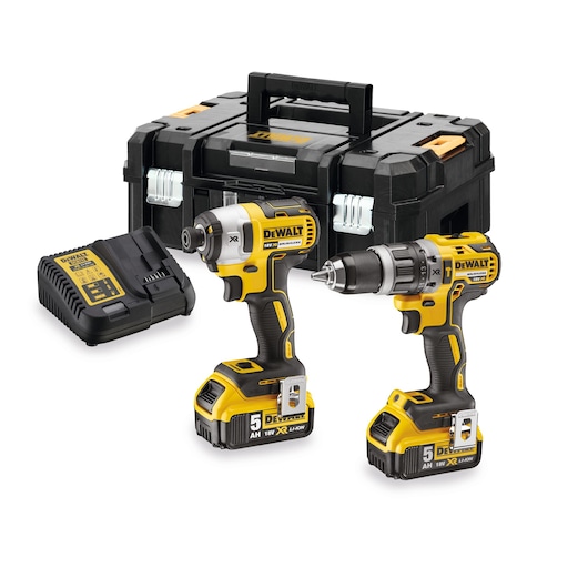 18V XR Compact Brushless Twin kit