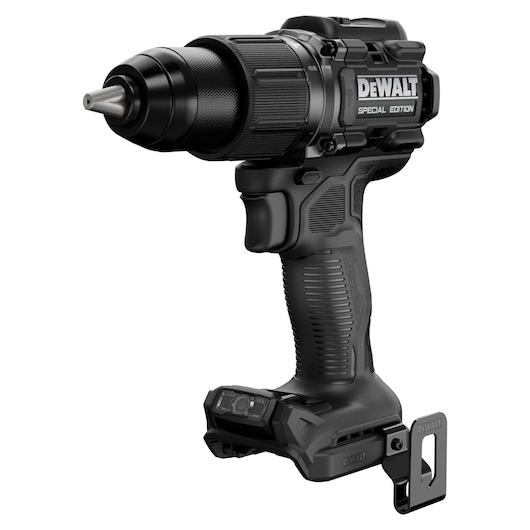 Render of bare unit DEWALT x McLaren F1 Team 18V XR Special Edition Hammer Drill Driver