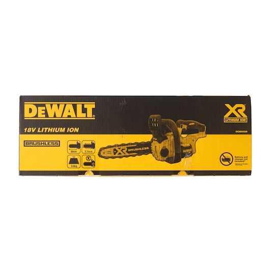 18V XR Kedjesåg utan batteri & laddare