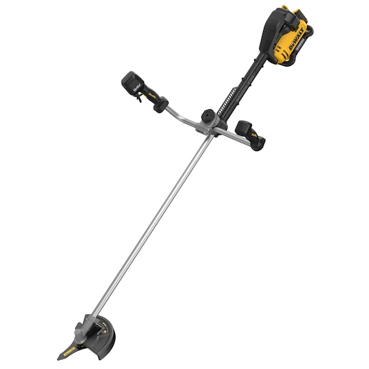 54V Commercial Grade Brushcutter (Bull handle) bare unit 3/4 view