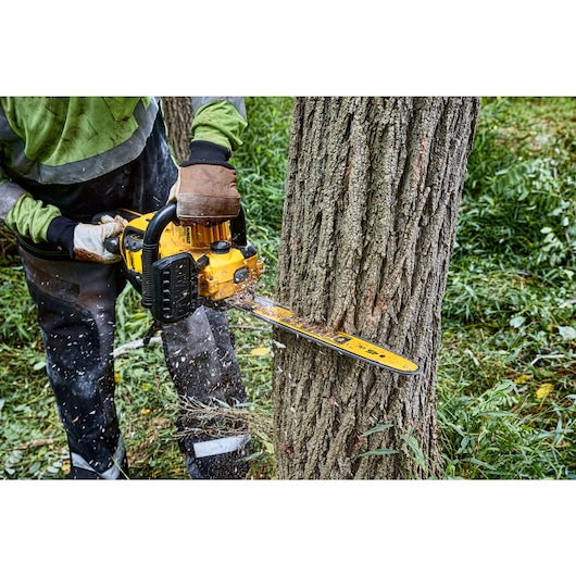 54V XR FLEXVOLT 45cm Kedjesåg utan batteri & laddare