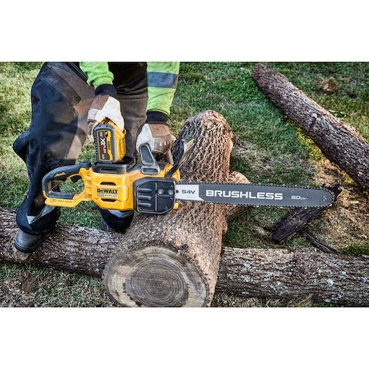 54V XR FLEXVOLT 50cm Kedjesåg utan batteri & laddare