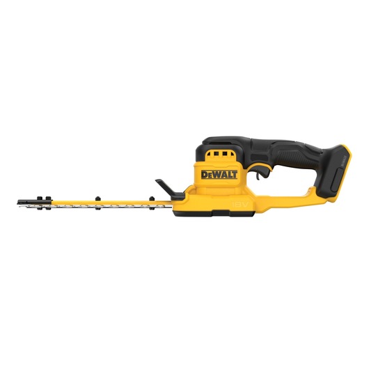DEWALT 18V XR Compact Hedge Trimmer bare unit  side view