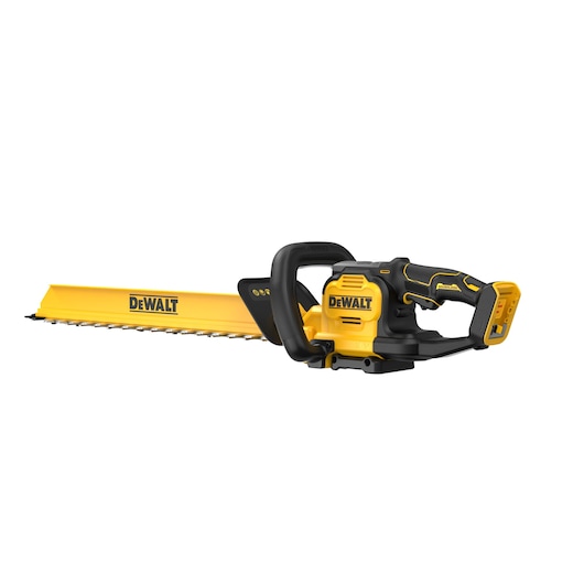 DEWALT 18V XR Brushless Hedge Trimmer Bare Unit angled  rear view
