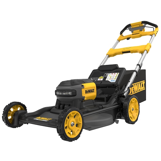 54V 53cm Self-Propelled Mower angled right view