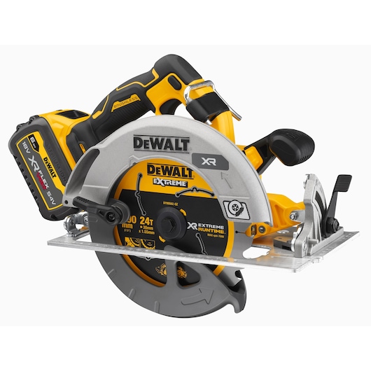 18V XR 190 mm cirkelsåg FLEXVOLT ADVANTAGE – 1 X 6 Ah