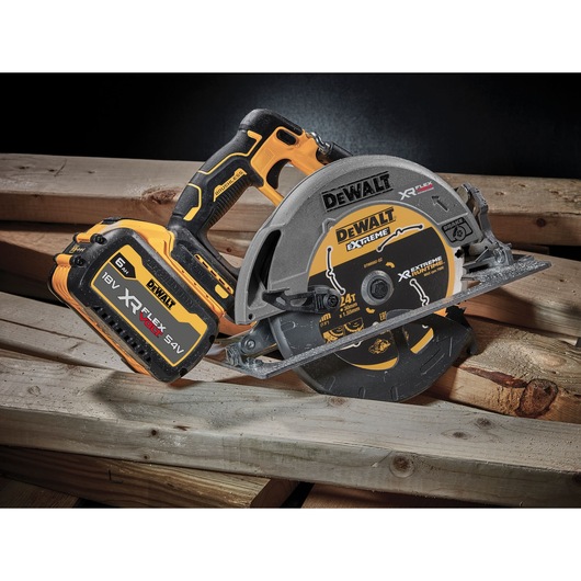 18V XR 190 mm cirkelsåg FLEXVOLT ADVANTAGE – 1 X 6 Ah