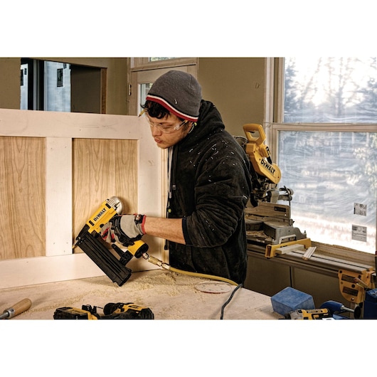 18GA oljefri dyckertpistol med precisionsnos