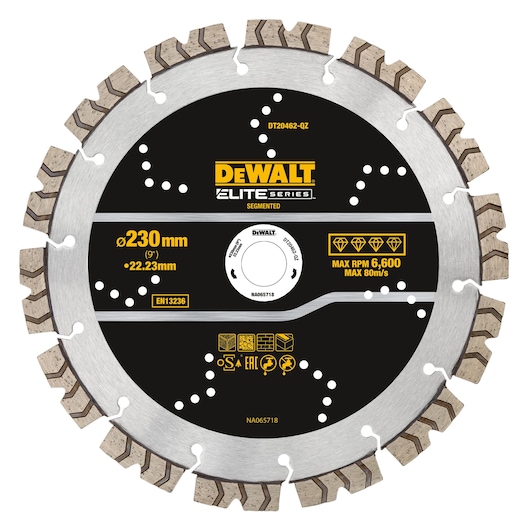 Elite Diamond Cutting Wheel 230 x 22.23mm