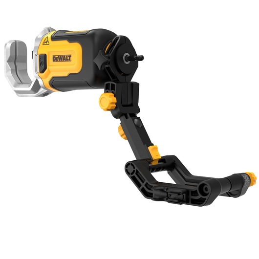 Impact Connect PVC/PEX pipe cutter attachment left side view