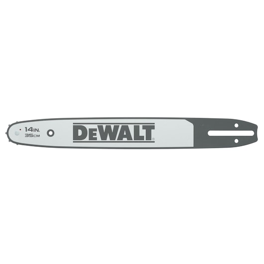 Chainsaw bar horizontal