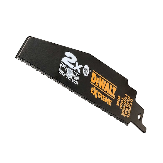 Tigersågsblad för generell användning, dubbel livslängd,152 mm, 10 TPI, 5 st