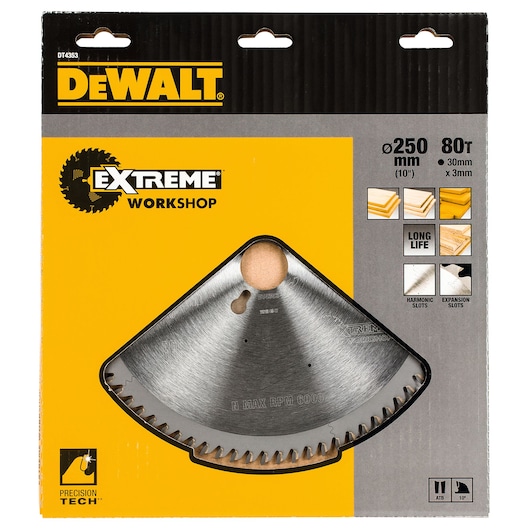 Extreme 250 x 30mm 80 tänder