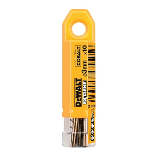 3mm Koboltborr HSS-E x 10