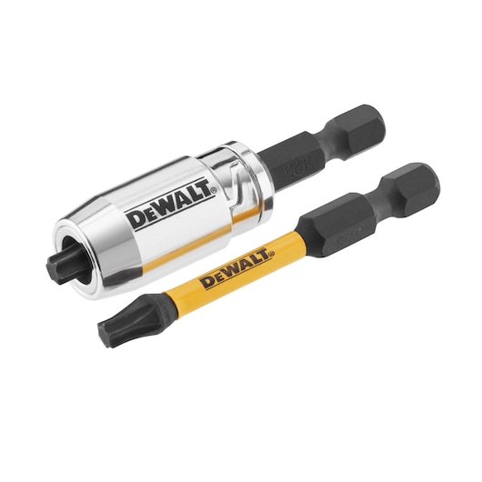x2 T25 57mm Flextorq bits with magnetic screw lock 3/4 view