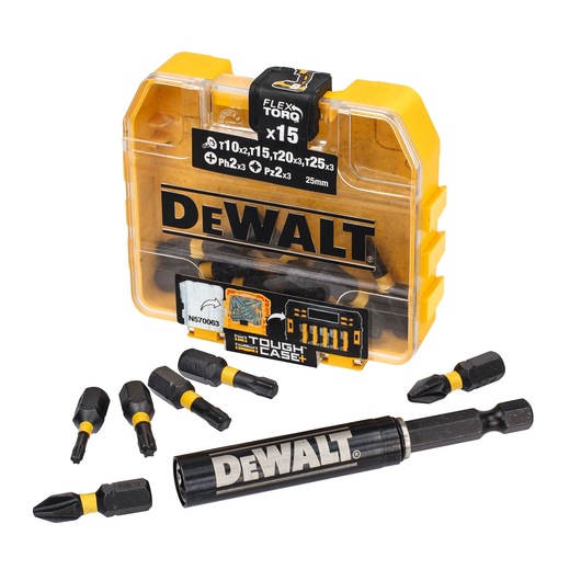 16 delars set med torsionbits