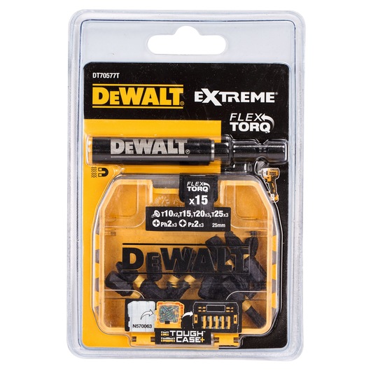 16 delars set med torsionbits