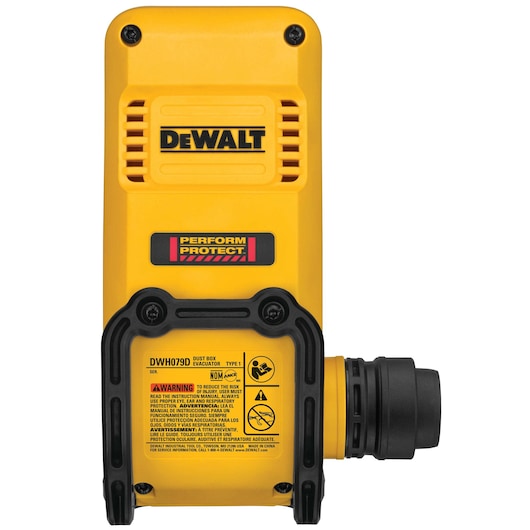 Slotted Drive Shaft rotary hammer dust box evacuator.
