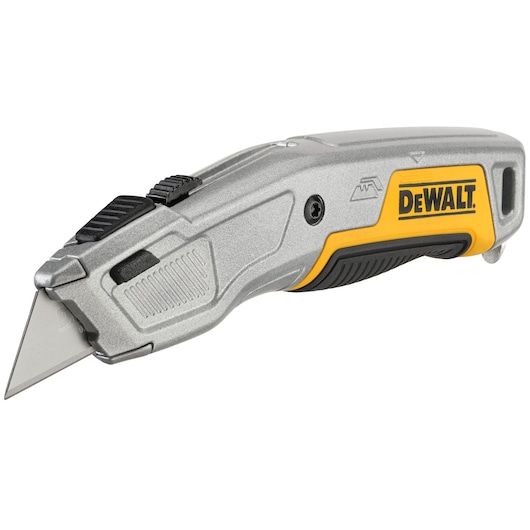 Knife on angle with blade showing