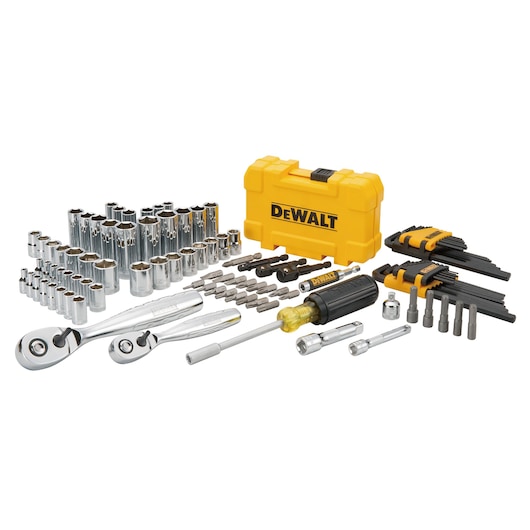 Hylsnyckelsats i 108 delar - 1/4" 3/8"