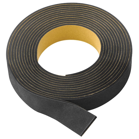 Profile of track saw replacement friction strip.