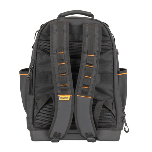 Limited Editon DEWALT/McLaren Backpack rear view of shoulder straps