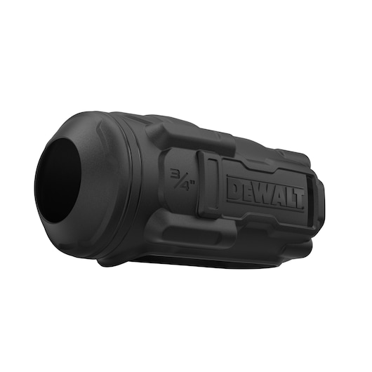 3/4 angle of Protective Rubber Boot for DCF964