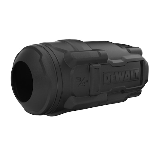 3/4 angle of Protective Rubber Boot for DCF964